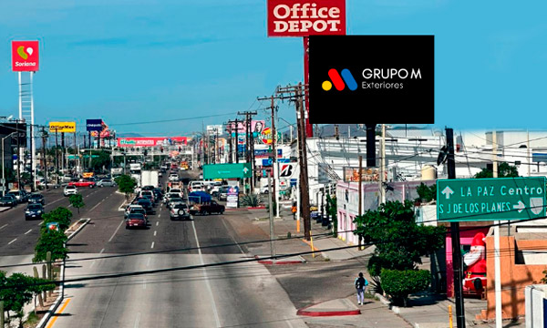 Publicidad La Paz BCS ✅ Renta de exteriores La Paz BCS ✅ Anuncios espectaculares La Paz BCS ✅ Diseño gráfico anuncios exteriores La Paz BCS ✅